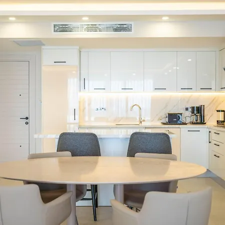 Luxury With Pool And Stunning Sea View Appartement Agios Georgios (Girne)
